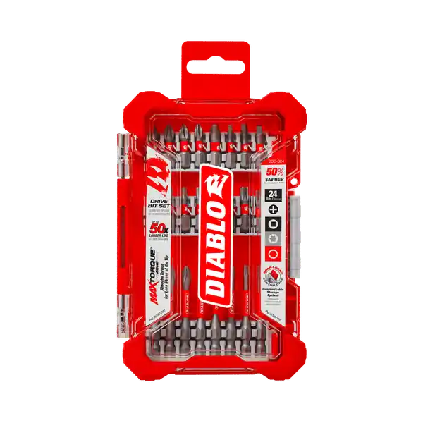 FREUD (DIABLO) DSC-S24 24-Piece Drive Bit Set * CLEARANCE *