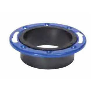 MUELLER A811(02226) ABS DWV Closet Flange Adjustable With Metal Ring Epoxy Coated Hub 4 * CLEARANCE *