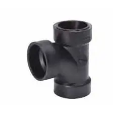 Mueller A401(02765) ABS Sanitary Tee, Reducing, All Hub, 4 x 4 x 2 * CLEARANCE *