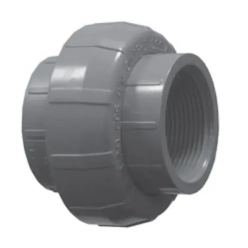 CHARLOTTE 898-020 PVC Schedule 80 Union With EPDM O-Ring Seal FPT x FPT 2 * CLEARANCE *