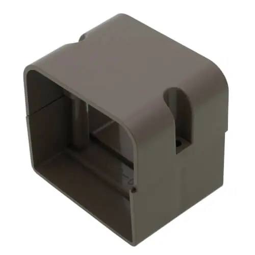 DIVERSITECH 230-CP3B SpeediChannel Lineset Cover Union Coupling 3 Brown * CLEARANCE *