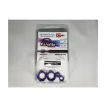 AIRTEC 97215 Flaretite Seal Kit Purple 1/2 & 1/4 Seals
