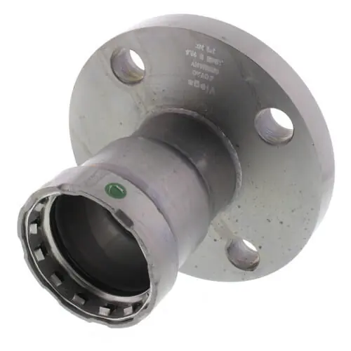 VIEGA 25780 MegaPressG Carbon Steel Flange For Water Applications Only P x BP 1-1/2 x 4 * CLEARANCE *
