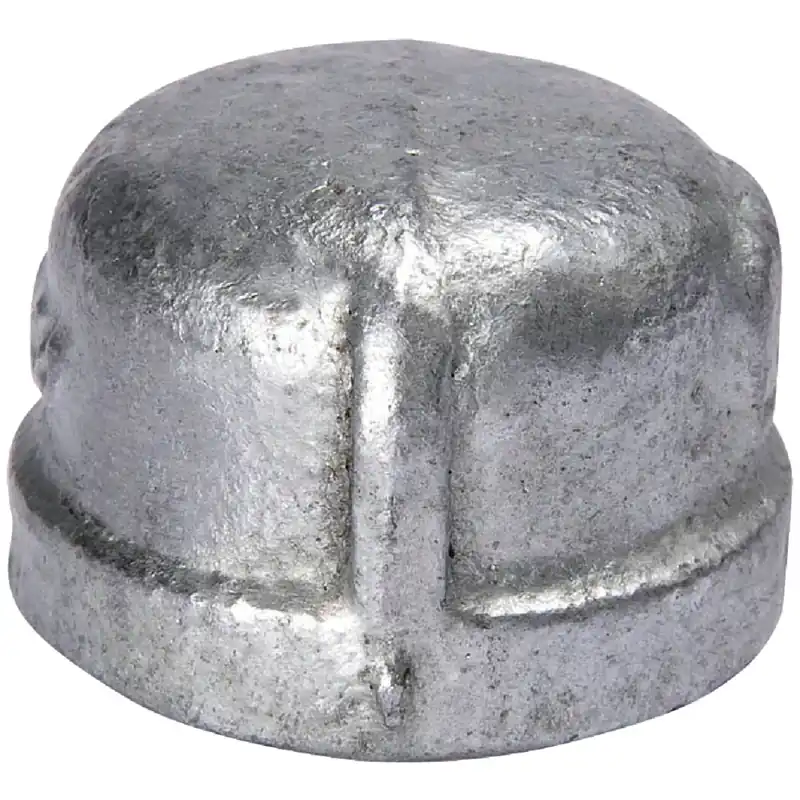 EVERFLOW 511-407 Galvanized Malleable Iron Cap 1-1/2 * CLEARANCE *