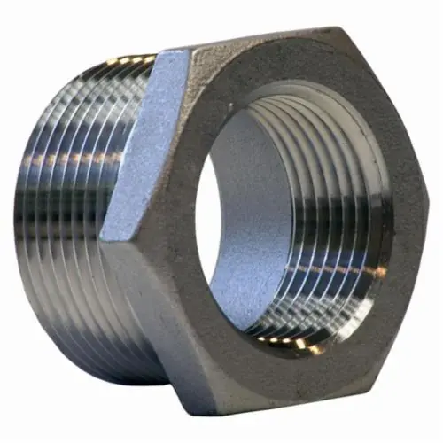 MERIT K414-1206 T-304 #150 Stainless Steel Hex Bushing Threaded 3/4 x 3/8 * CLEARANCE *