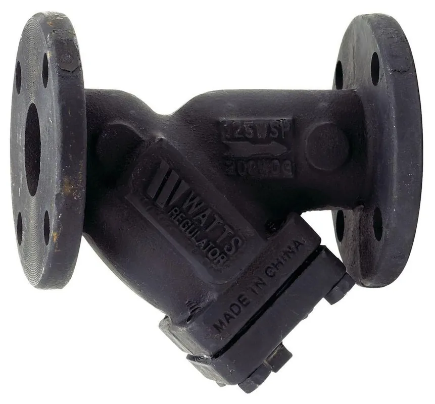 WATTS 825203 77F-DI-125 Series Cast Iron Wye-Pattern Strainer Lead-Free Class 125 Flanged End 4 * CLEARANCE *