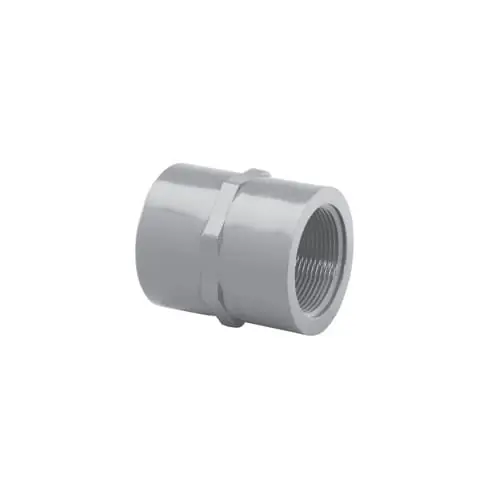 CHARLOTTE 835-025 PVC (Schedule 80) 8101 Series Adapter, Female, S x FPT, 2-1/2 * CLEARANCE *