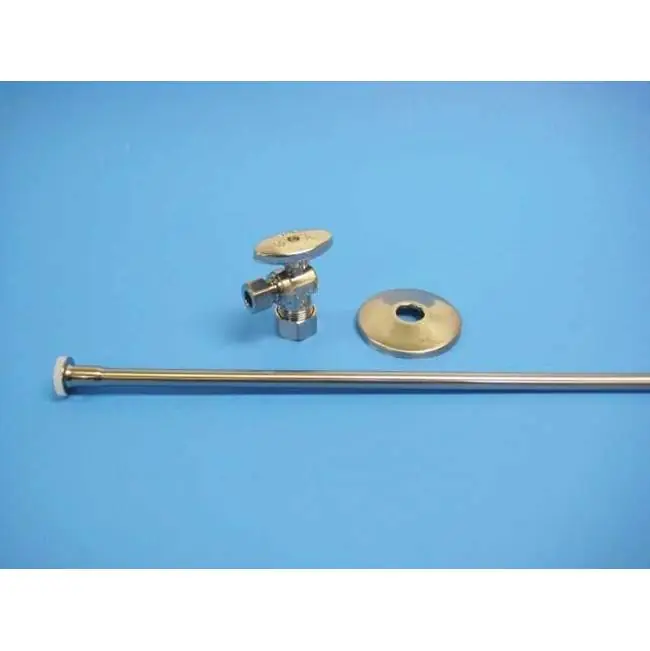 JB JBB320A Closet Supply (3/8 x 20) & Angle Stop Kit (3/8 x 5/8) * CLEARANCE *
