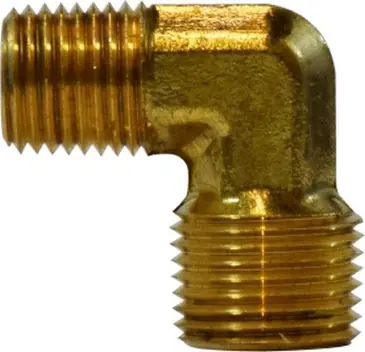 MIDLAND 28276 1/2MIP X 3/8MIP FG ELBOW