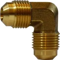 Midland 10408 3/8 Male Flare Elbow Brass Fittings