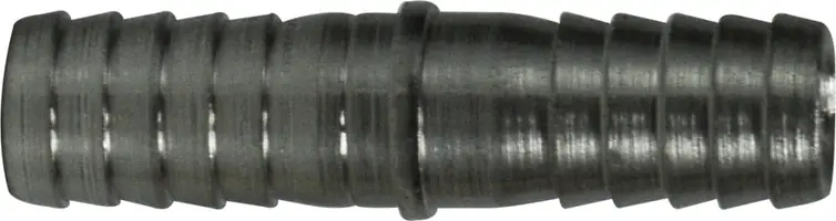 MIDLAND 34535 3/8 SS Hose Splicer - Beverage Fittings