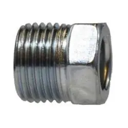 MIDLAND 12005 3/8 Steel Inverted Flare Nut