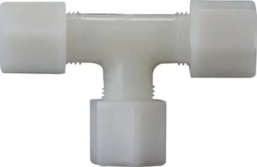 MIDLAND 17106N 1/2 White Nylon Compression Tee Replacement MPN