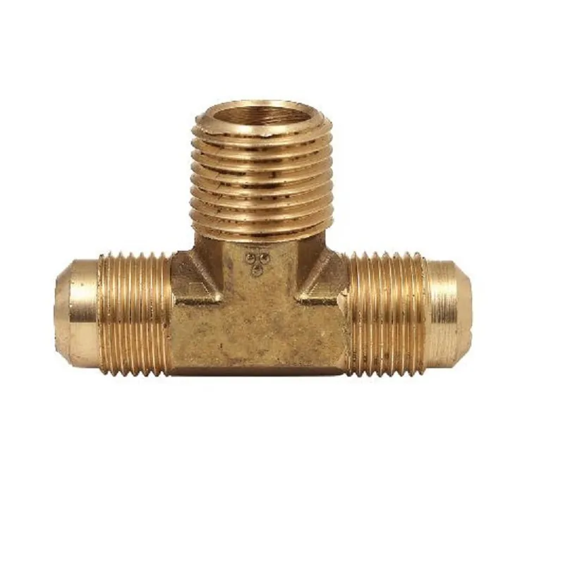 BRASSCRAFT 145-6-6 TEE 3/8 BRS FLRXFLRXMIP 145-6-6