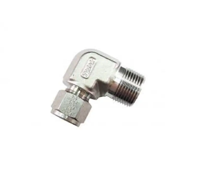 TYLOK B-4-2ME-4 Brass 1/4 Tylok Tube x 1/4 MNPT Elbow Tylok Standard System