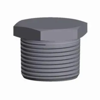 BONNEY FORGE 12203405 PLUG 1/2 BLK FS A105 HEX HEAD 39980 THRD