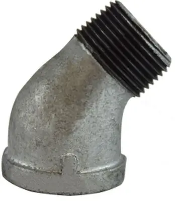 Midland 64207 Galv 45 Street Elbow 1-1/2 Inch