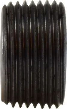 Midland 67633 1/2 Black C/S Square Steel Plug