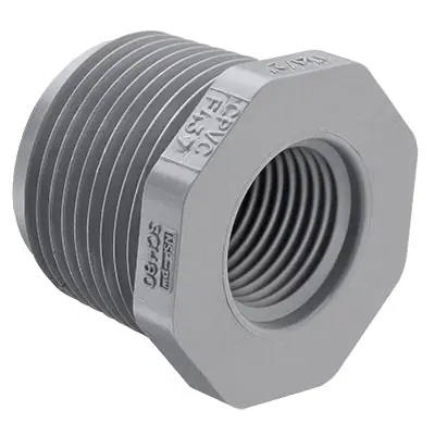 Spears 839-131C 1X3/4 CPVC Reducing Bushing MPTXFPT SCH80
