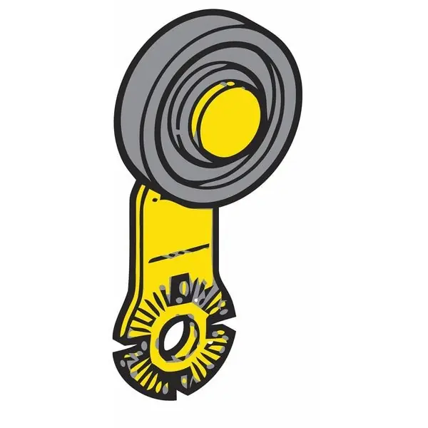 TELEMECANIQUE ZCKY15 Limit Switch Lever Standard Thermoplastic Roller