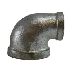 MIDLAND 64136 Reducing Galvanized Elbow 150#