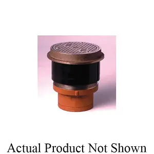 JAY R SMITH MFG 4111L04-NS 4 in. Push-On Cast Iron Round Cleanout