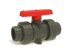 HAYWARD TBB2025TPFG 2-1/2 CPVC True Union Ball Valve w/FPM o-rings