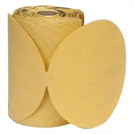 Norton Co. 66261183809 Gold Reserve Aluminum Oxide Fine Grit Paper PSA Disc Roll