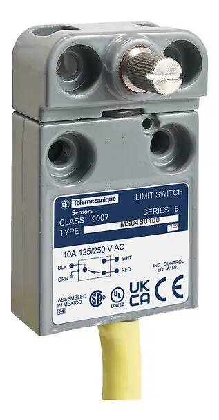 Telemecanique 9007MS04S0300 Limit Switch 240 VAC 10amp Replacement MPN