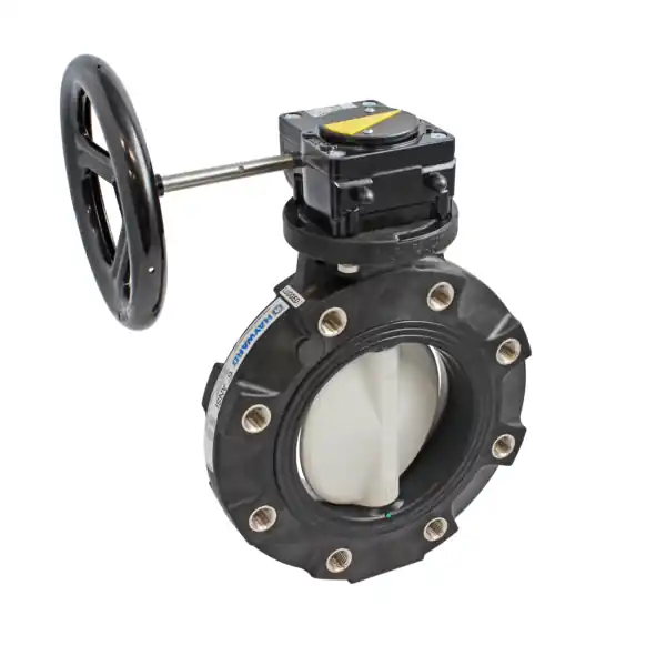 Hayward BYV14080A0EL000 Butterfly Valve 8 in PVC Body