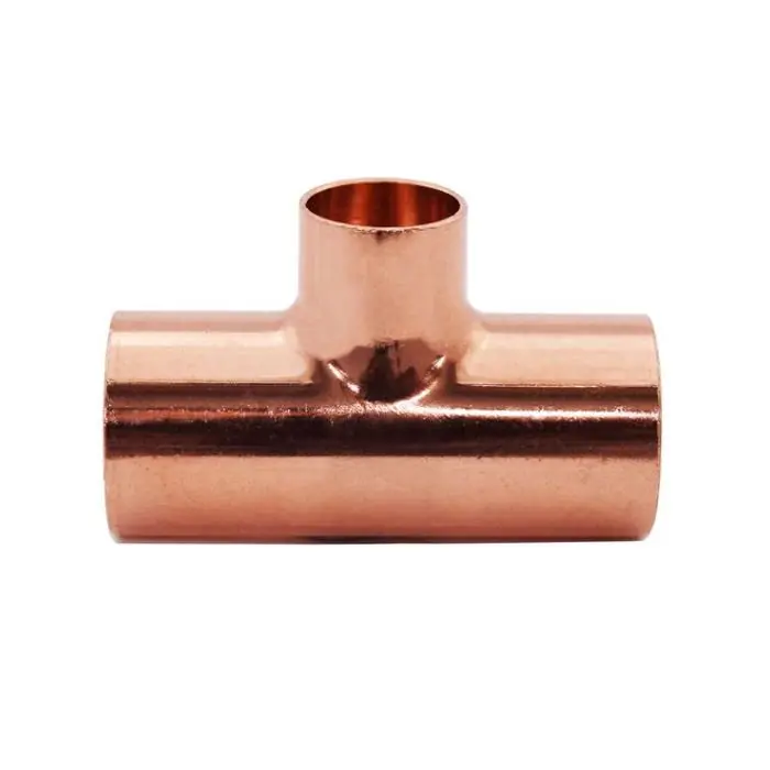 Copper Fitting WPT-48-32-24 Copper Reducing Tee 3 X 2 X 1-1/2