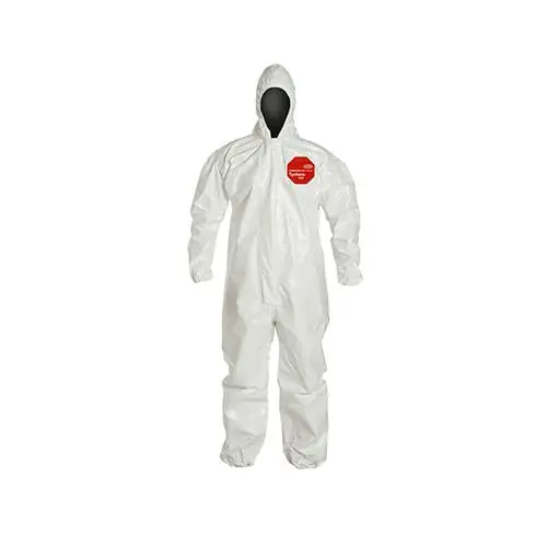 DuPont D13485254 Tychem 4000 Coverall Large