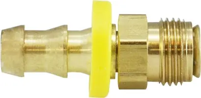 Midland 30280 Brass Fittings Push On Hose Barb Inverted Flare Male Swivel