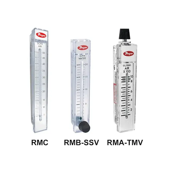 Dwyer RMB-85 Flowmeter 10-100 GPH Water