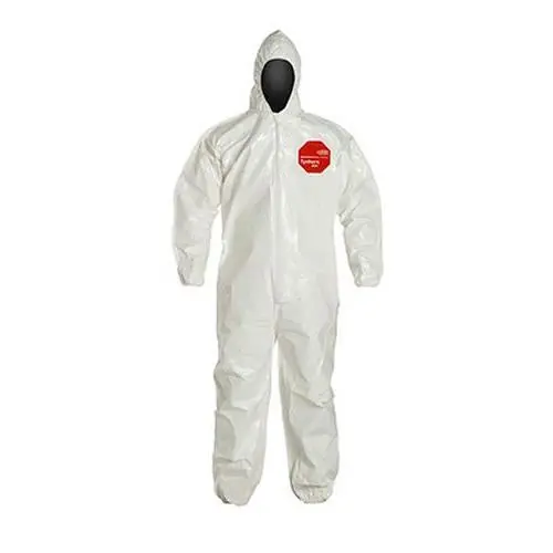 DuPont D13484965 Tychem 4000 Coverall Chemical Protection 2X-Large