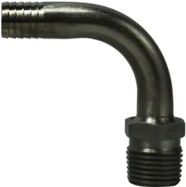 Midland 34610 1/4 SS Barb X 1/8 MIP Beverage Fittings