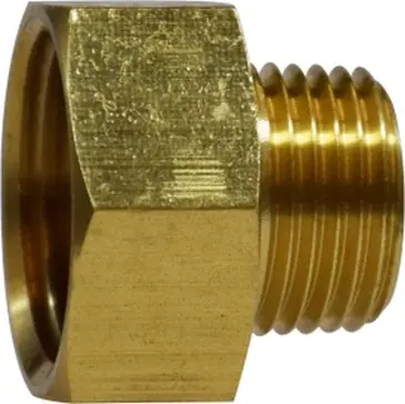 MIDLAND 30093 FGH X MIP Adapter Garden Hose Brass Fittings