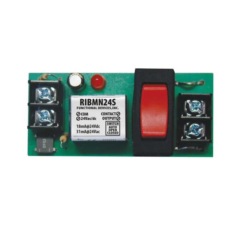 FUNCTIONAL RIBMN24S Panel Relay 15Amp 24Vac/dc