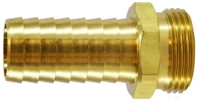 Midland 30571 Brass Fittings 5/8 NPSM Male Long Shank