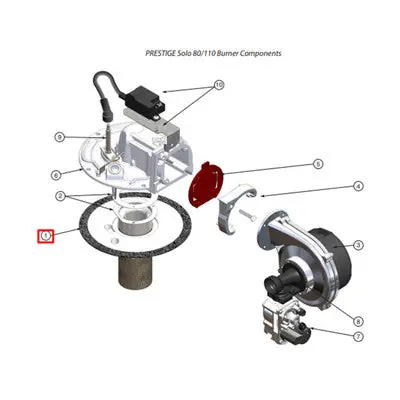 Triangle Tube PARKIT12 Combustion Chamber 2-in-1 Insulation