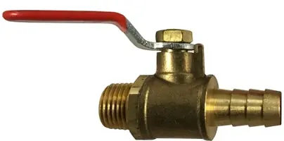 Midland 944138 Mini Ball Valve 1/4 MIP x 1/4 HB