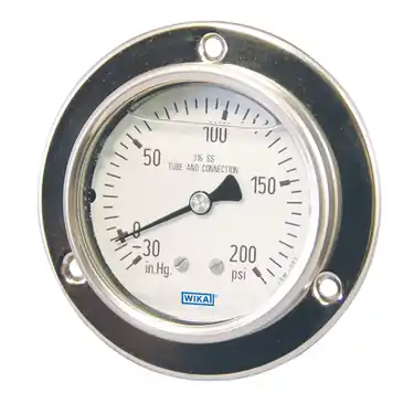 WIKA 4283204 233.55 300PSI/BAR 1/4 LBM FF R