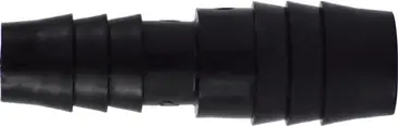 MIDLAND 33408B 1/2 X 3/8 BLK POLY RED HB UNION