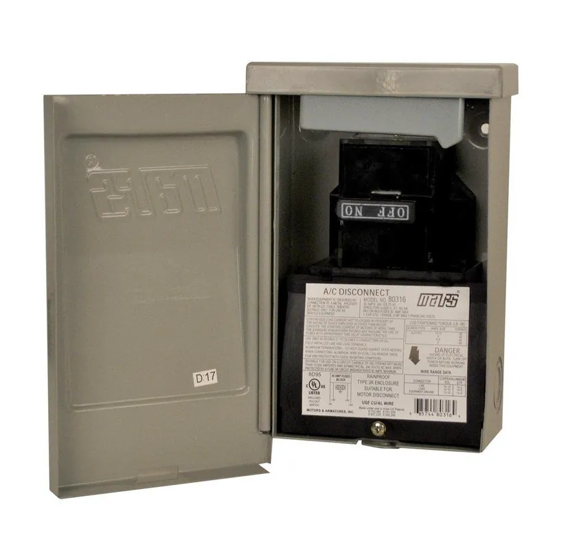 Mars Controls 83916 Disconnect With Surge Protector