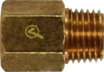 MIDLAND 28193LF Pipe Adapter Lead Free 3/8 x 1/4 FIP x MIP