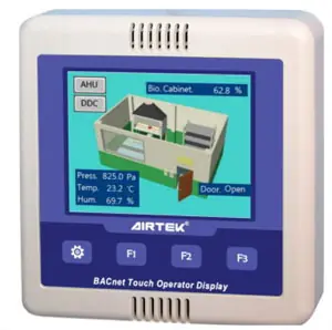 AIRTEK NVT35U 3.5 LCD BACNet Operator Touch Display Panel