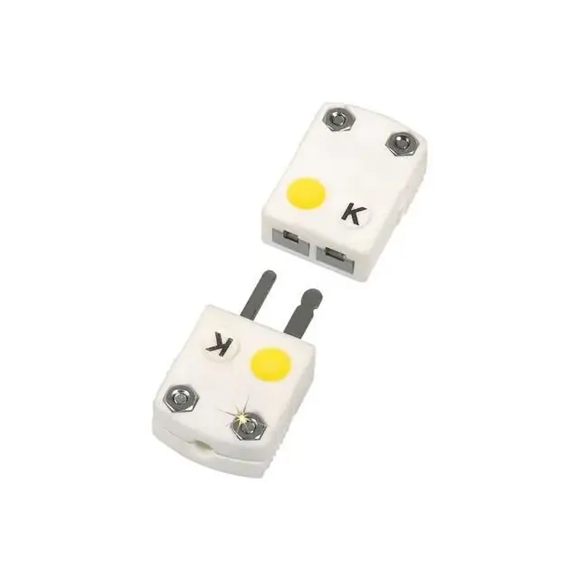 Omega SHX-K-F Sub Mini Hitemp Conn Yellow