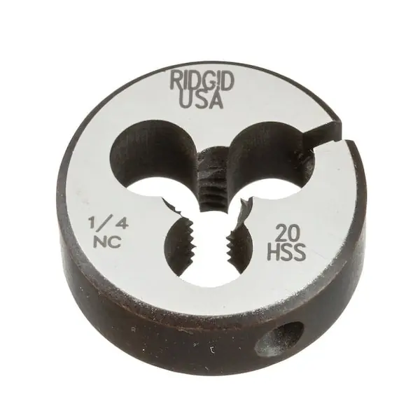 RIDGID 38335 DIE, BUTTON 1/4-20 UNC