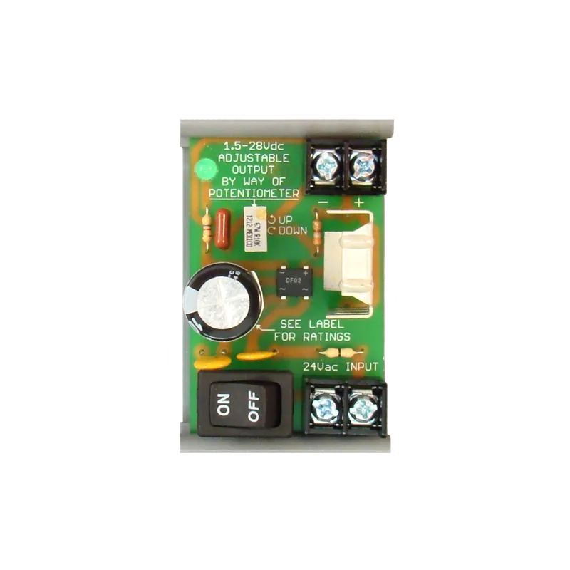 FUNCTIONAL PSMN24DAS Power Supply 24Vac Input Adjustable DC Output