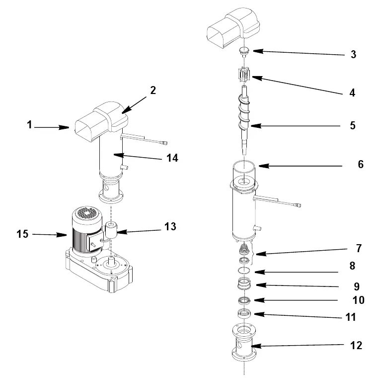 Ice Exhaust W/Insulating Cap for Manitowoc 000012041